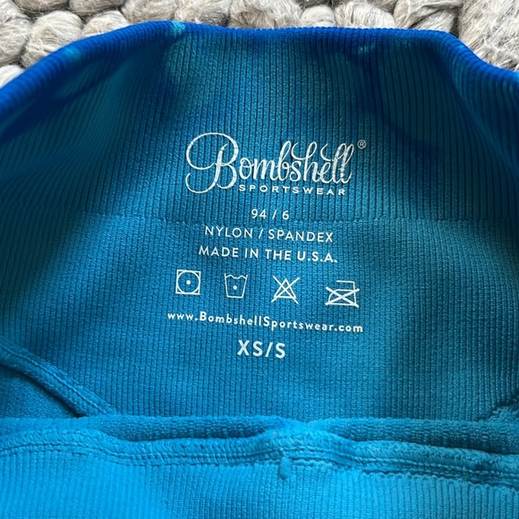 Bombshell Sportswear ribbed tie-dye leggings - Picture 7 of 11